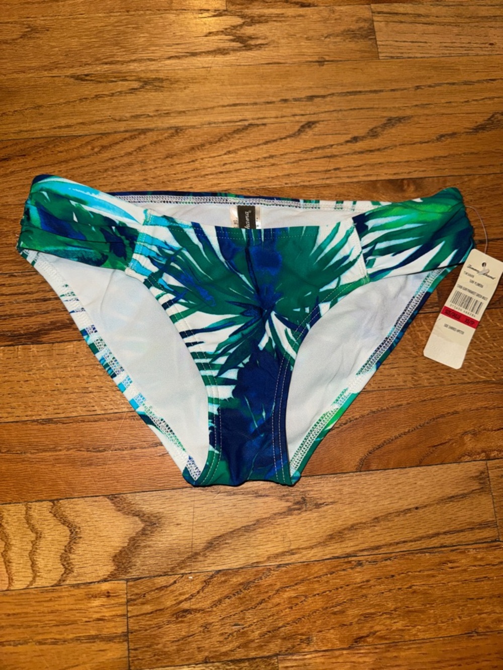 Women’s Tommy Bahama nwt Tropical Leaf Hipster Swim Bottoms‎ - Green/Blue XS